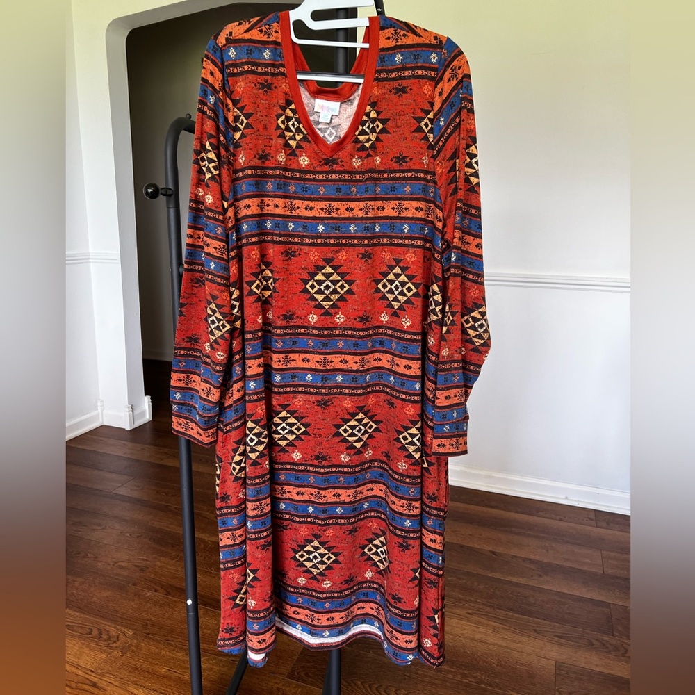 LuLaRoe Long Sleeve Dress